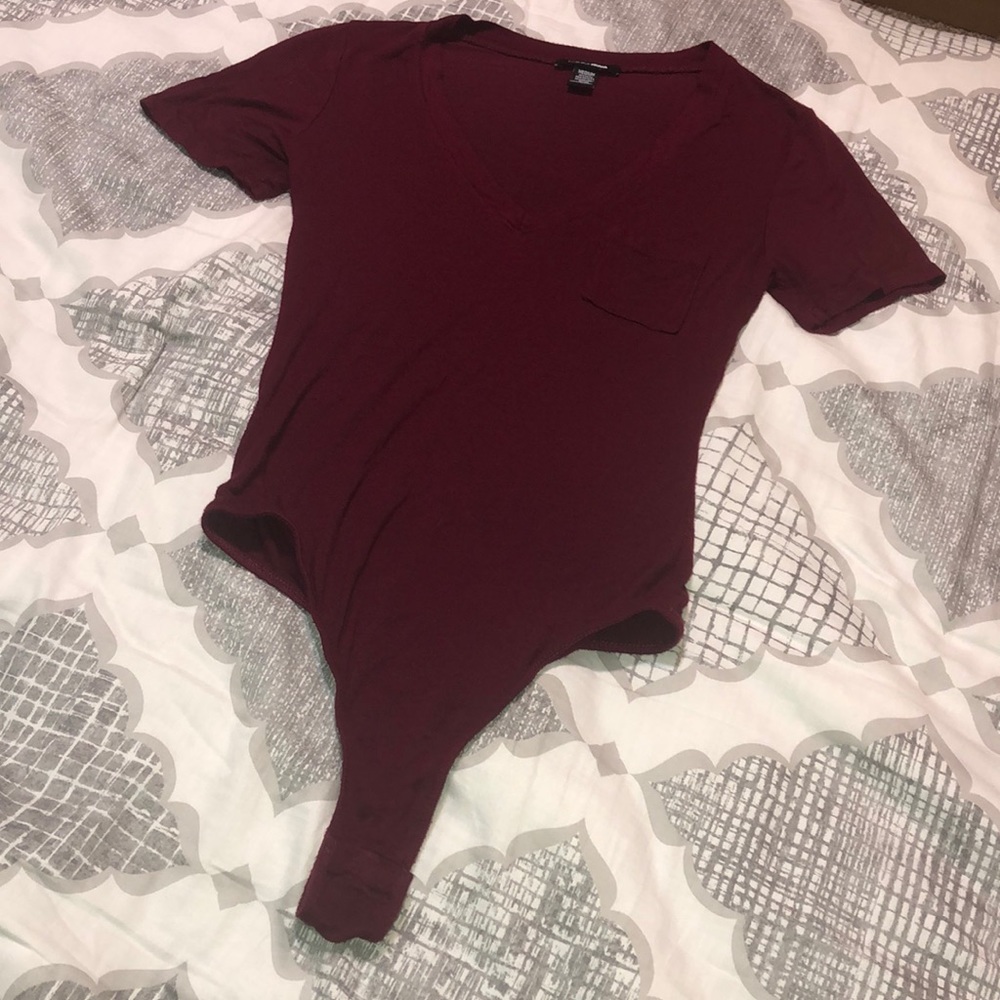 Fashion nova bodysuit with pocket